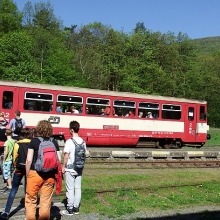 Vlak 26802 sne 7.5.2016 ve stanici Osek město 