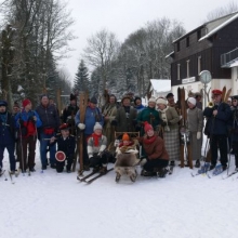 Skupinové foto českých i německých účastníků akce 