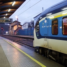 Tentokrát se jelo vlakem Žralok, který jede z Ústí nad Labem do Moldavy. Ten má vhodnější časovou polohu v návaznosti na následné setkání s německou v